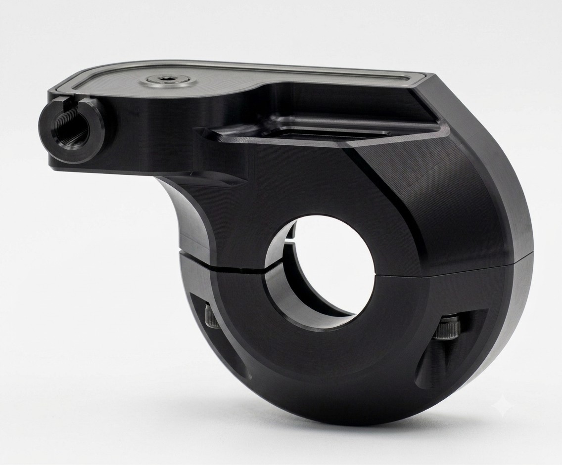 Deltic motorcycle throttle body